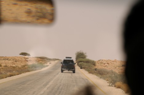 La strada Garoe-Bosaso (foto di Francesco Cavalli) 